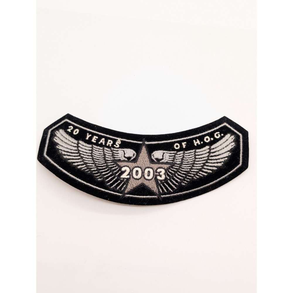 Vintage HOG Harley Davidson Owners Group Patches Lot of 6 2000s - Picture 7 of 8